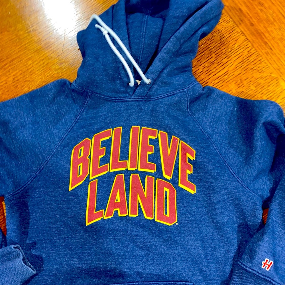 Believeland hoodie medium homage